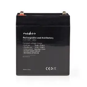 Nedis Dobíjecí olověný akumulátor / Olověné / Dobíjecí / 12 V / 5000 mAh
