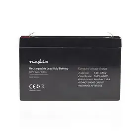 Nedis Dobíjecí olověný akumulátor / Olověné / Dobíjecí / 6 V / 7200 mAh