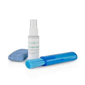Nedis Čistič obrazovek 35 ml / Sprej včetně stěrače / Notebook / TV / Smartphone / Tablet 