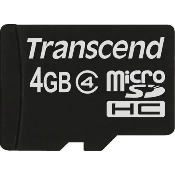 Transcend microSDHC  4GB Class 4